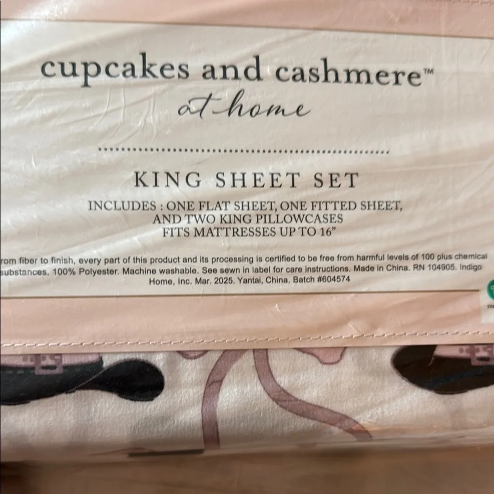 Cupcakes and Cashmere Witch Hat and bows Sheet set 🧙🏻🎀🎀 2025